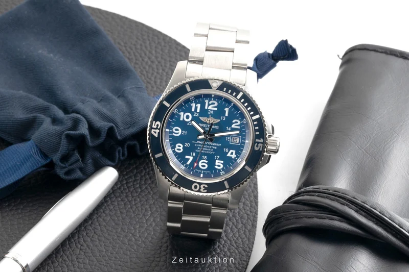 Breitling Superocean steel automatic men's watch A17392 [2600523]