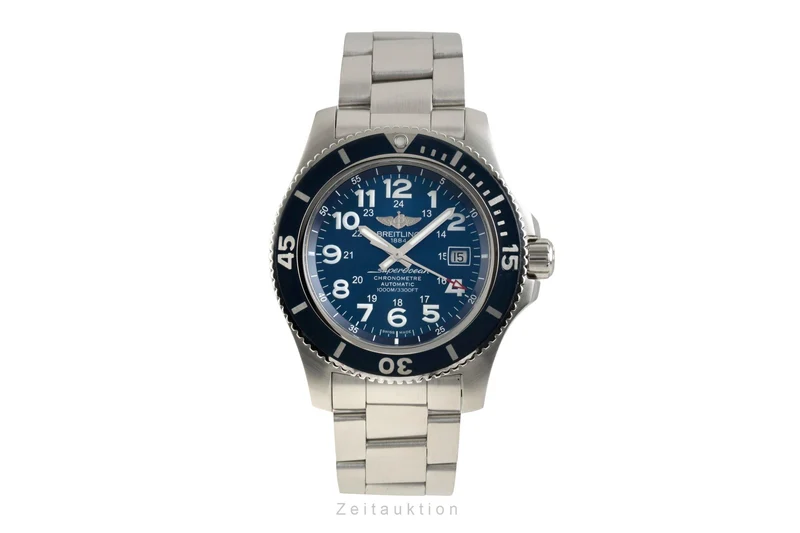 Breitling Superocean steel automatic men's watch A17392 [2600523]