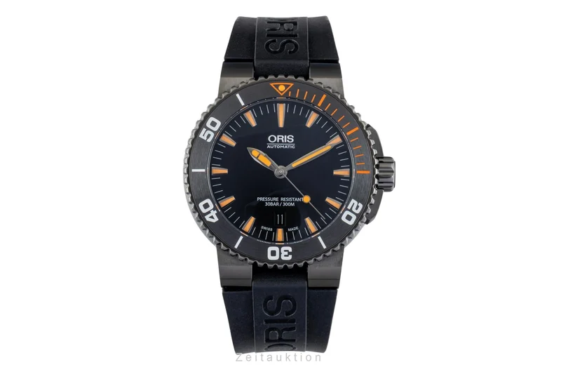 Oris Aquis Date steel automatic men's watch 01 733 7653 4259-07 4 26 34GEB LP: 1800EUR [2602042]
