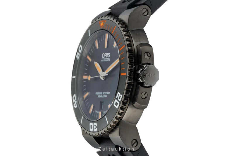 Oris Aquis Date steel automatic men's watch 01 733 7653 4259-07 4 26 34GEB LP: 1800EUR [2602042]