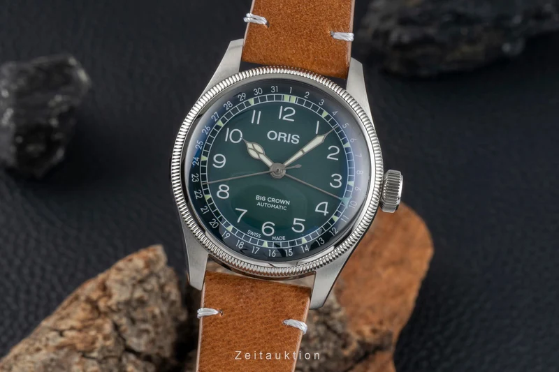 Oris Big Crown steel automatic men's watch 01 754 7779 4067-Set LP: 2250EUR [2602023]