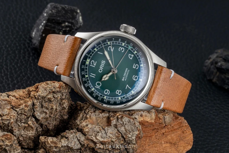 Oris Big Crown steel automatic men's watch 01 754 7779 4067-Set LP: 2250EUR [2602023]