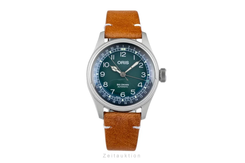 Oris Big Crown steel automatic men's watch 01 754 7779 4067-Set LP: 2250EUR [2602023]