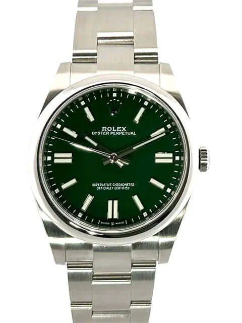 Rolex Oyster Perpetual 41 Ref. 124300 Grün