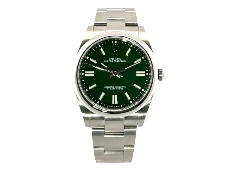 Rolex Oyster Perpetual 41 Ref. 124300 Grün
