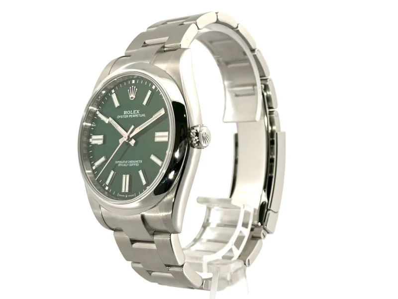 Rolex Oyster Perpetual 41 Ref. 124300 Grün