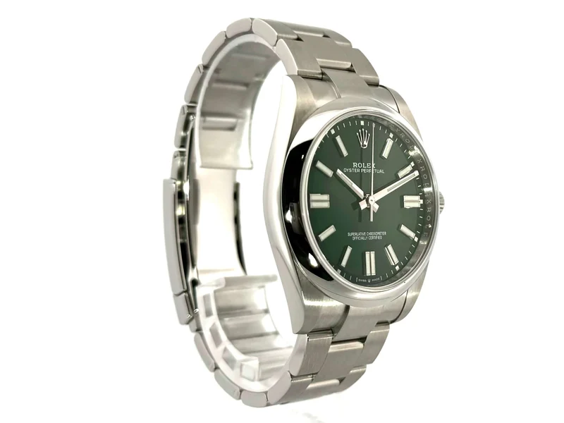 Rolex Oyster Perpetual 41 Ref. 124300 Grün