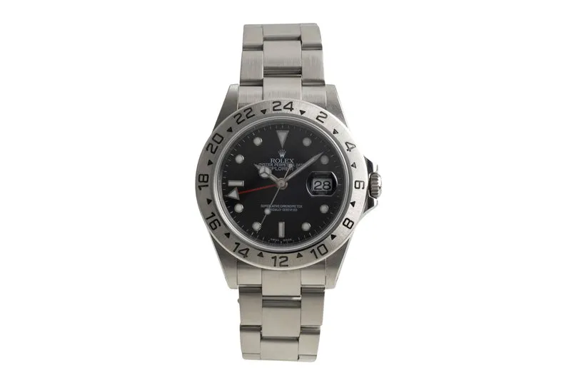 Rolex Explorer II steel automatic men's watch 16570 [2602310]