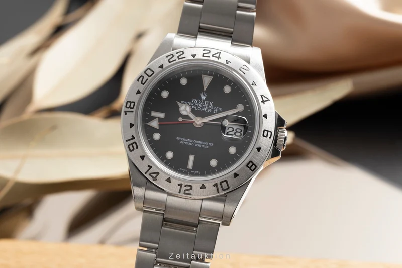 Rolex Explorer II steel automatic men's watch 16570 [2602310]