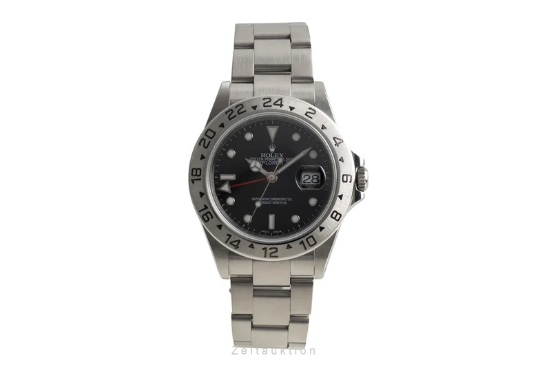 Rolex Explorer II steel automatic men's watch 16570 [2602310]