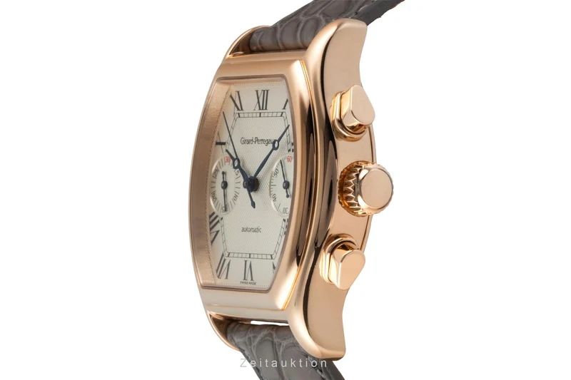 Girard Perregaux Richeville chronograph 18 ct red gold automatic men's watch 2750 [2602319]
