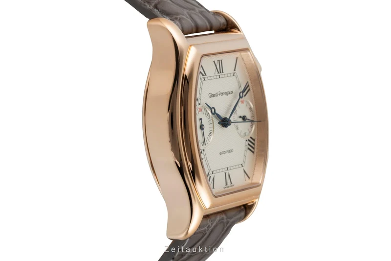 Girard Perregaux Richeville chronograph 18 ct red gold automatic men's watch 2750 [2602319]