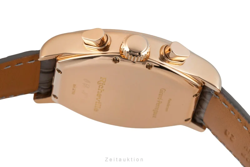 Girard Perregaux Richeville chronograph 18 ct red gold automatic men's watch 2750 [2602319]