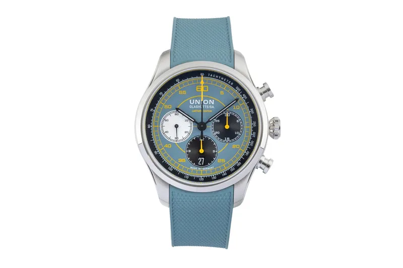 Union Glashütte Belisar chronograph steel automatic men's watch D009.427.17.042.09 Limited [2602360]