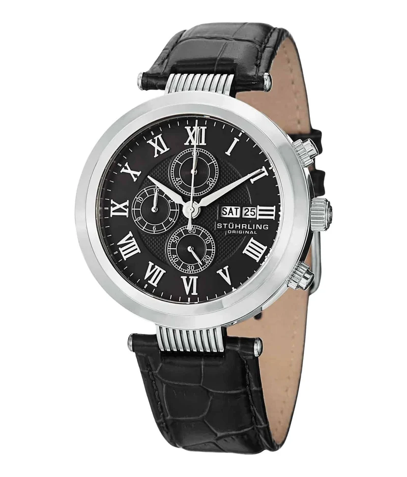 Diplomat 594 Quartz 42mm Chronograph