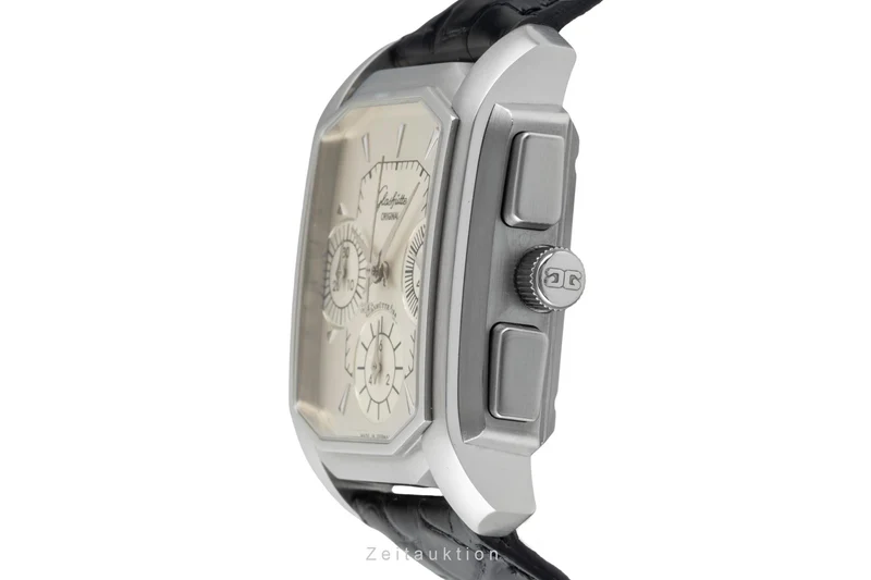Glashütte Senator chronograph steel automatic men's watch 39-31-06-04-04 [2601416]