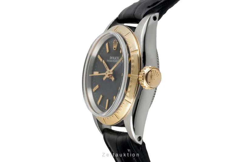 Rolex Oyster Perpetual steel / gold automatic women's watch 6804 Vintage [2601369]