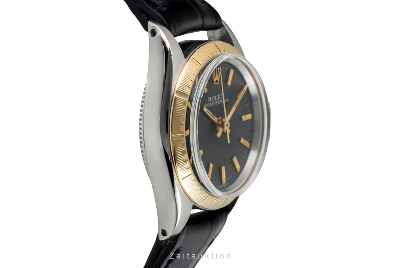 Rolex Oyster Perpetual steel / gold automatic women's watch 6804 Vintage [2601369]