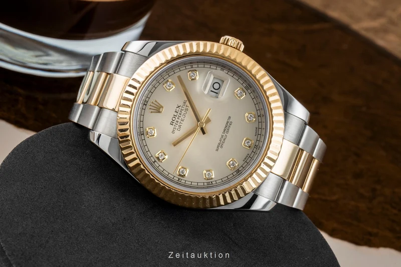 Rolex Datejust steel / gold automatic men's watch 116333 [2601194]