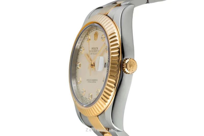 Rolex Datejust steel / gold automatic men's watch 116333 [2601194]