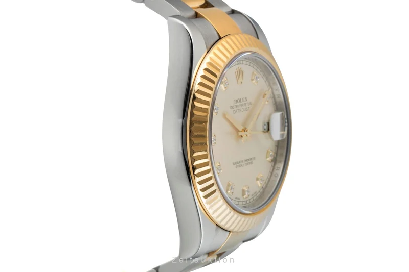 Rolex Datejust steel / gold automatic men's watch 116333 [2601194]
