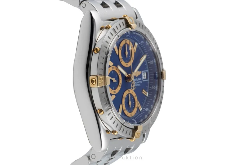 Breitling Chronomat chronograph steel / gold automatic men's watch B13352 [2601940]
