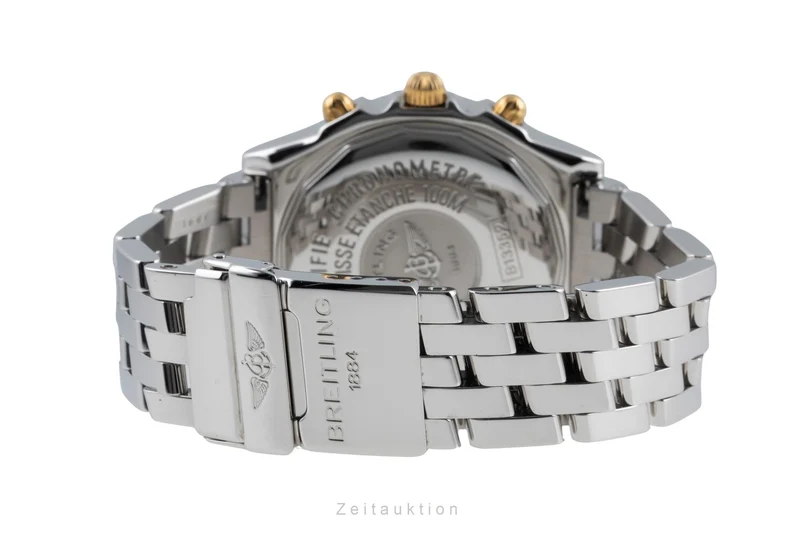 Breitling Chronomat chronograph steel / gold automatic men's watch B13352 [2601940]