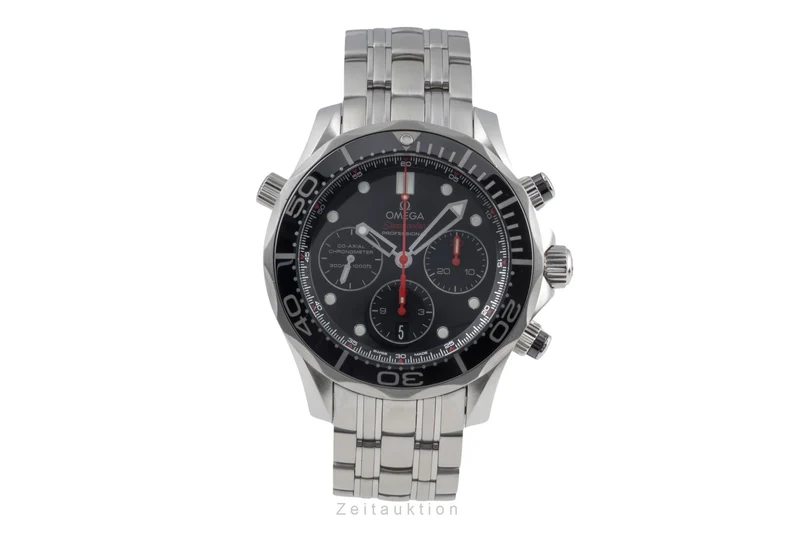 Omega Seamaster chronograph steel automatic men's watch 212.30.44.50.01.001 [2601781]