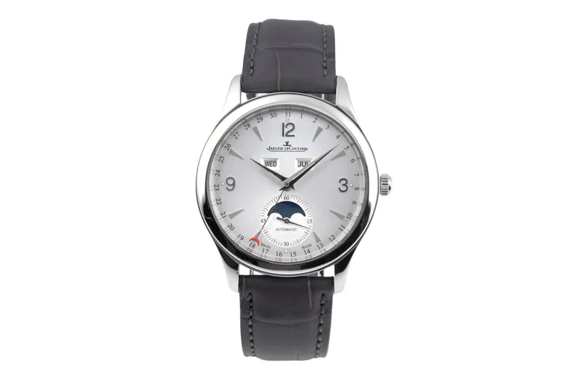 Jaeger LeCoultre Master Calendar steel automatic men's watch Q1558420 , 176.8.12.S [2601778]