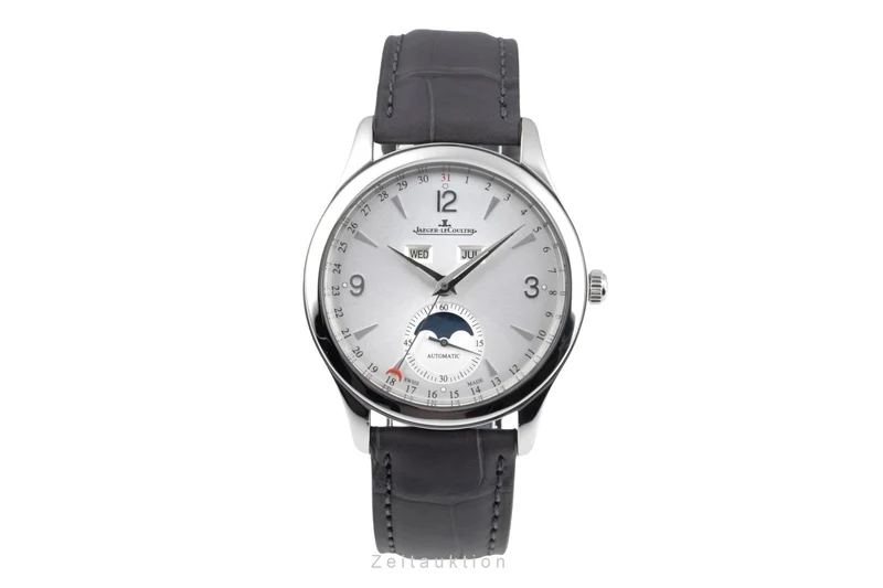 Jaeger LeCoultre Master Calendar steel automatic men's watch Q1558420 , 176.8.12.S [2601778]