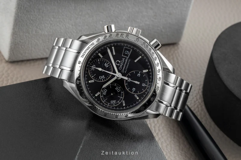 Omega Speedmaster Date chronograph steel automatic men's watch 3513.50.00 [2601657]