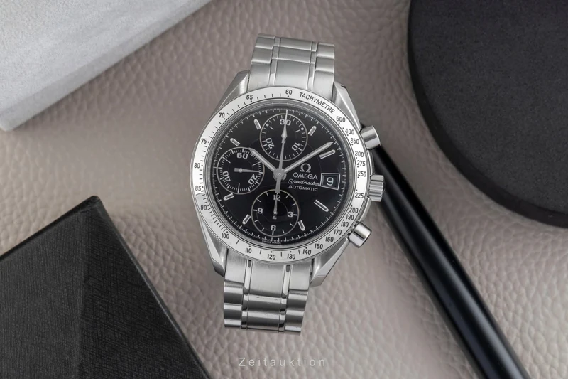 Omega Speedmaster Date chronograph steel automatic men's watch 3513.50.00 [2601657]