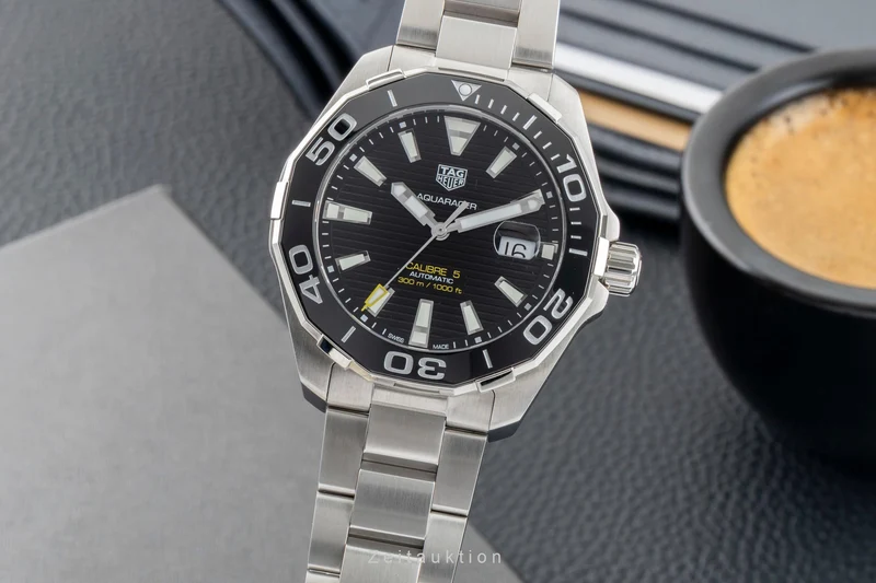 Tag Heuer Aquaracer steel automatic men's watch WAY201A.BA0927 [2602080]