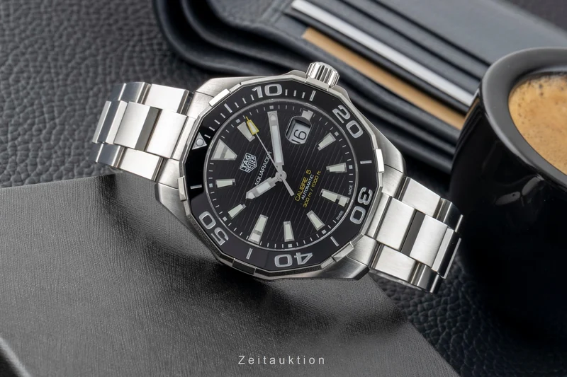 Tag Heuer Aquaracer steel automatic men's watch WAY201A.BA0927 [2602080]