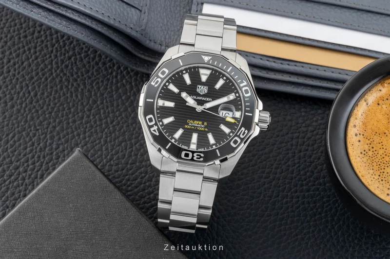 Tag Heuer Aquaracer steel automatic men's watch WAY201A.BA0927 [2602080]