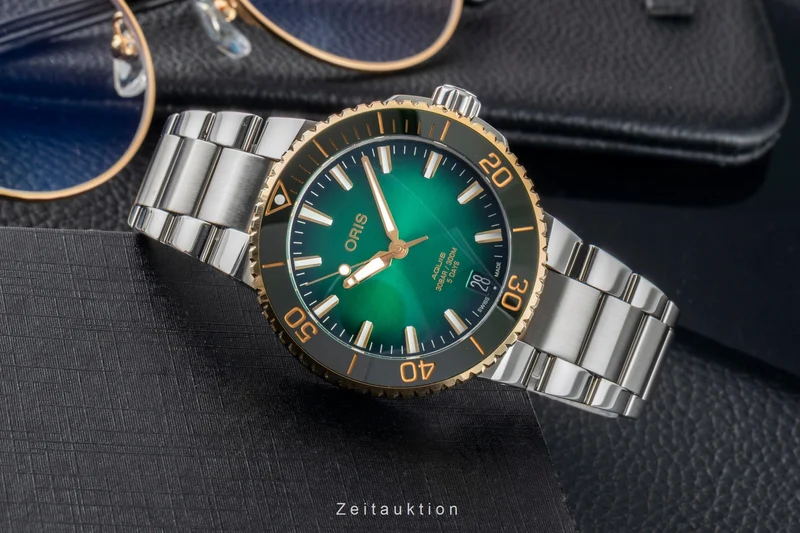 Oris Aquis Date steel automatic men's watch 01 400 7769 6357-07 8 22 09PEB LP: 4300EUR [2602045]