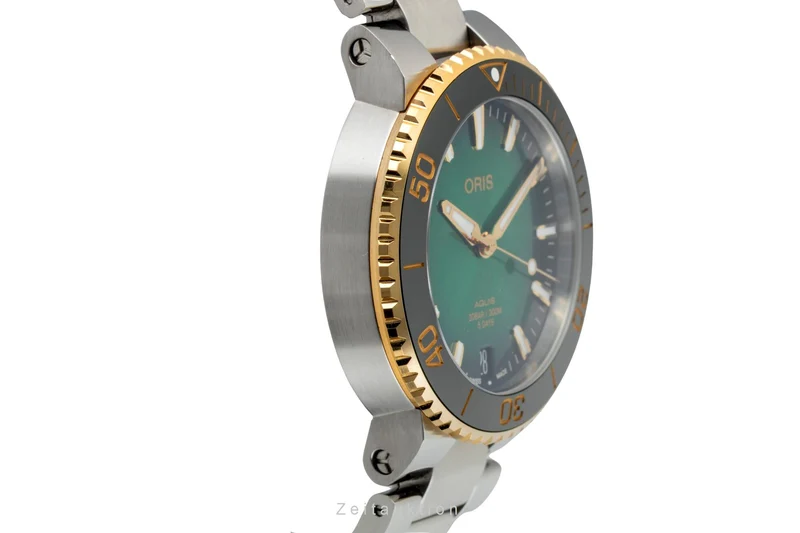 Oris Aquis Date steel automatic men's watch 01 400 7769 6357-07 8 22 09PEB LP: 4300EUR [2602045]