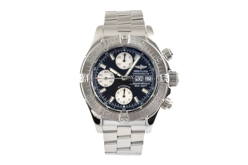 Breitling Superocean Chronograph chronograph steel automatic men's watch A13340 [2601812]