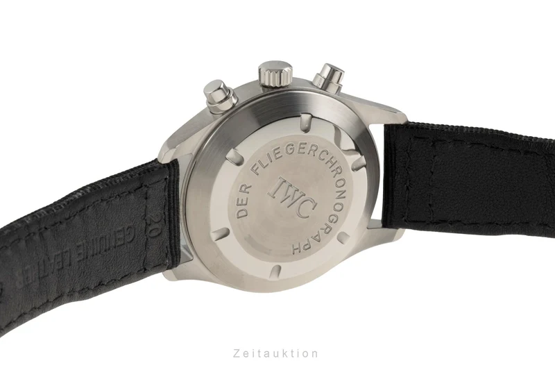 IWC Fliegerchronograph chronograph steel automatic men's watch IW370601 LP: 7800EUR [2601826]