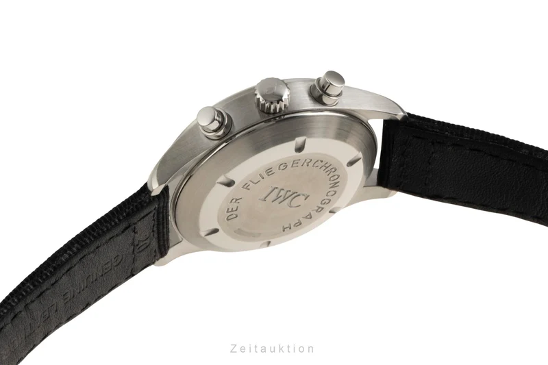 IWC Fliegerchronograph chronograph steel automatic men's watch IW370601 LP: 7800EUR [2601826]