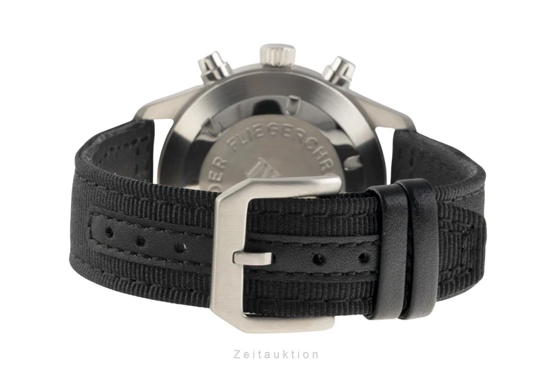 IWC Fliegerchronograph chronograph steel automatic men's watch IW370601 LP: 7800EUR [2601826]