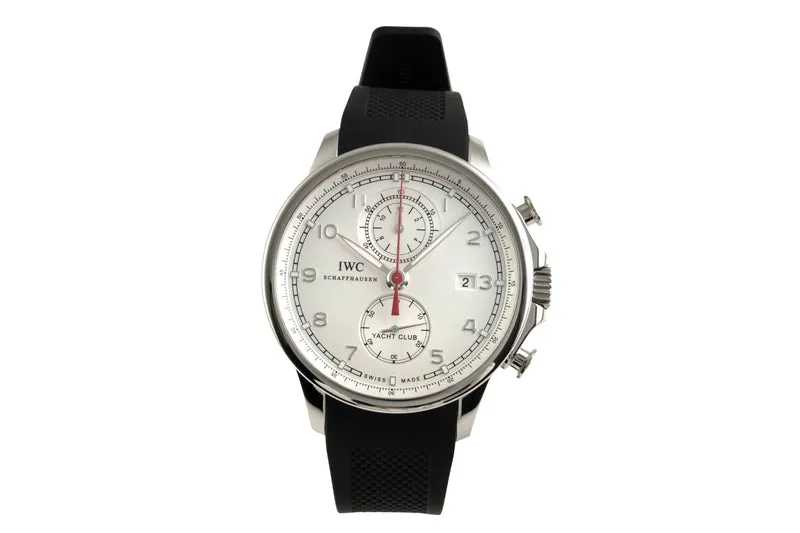 IWC Yachtclub chronograph steel automatic men's watch IW390211 LP: 12900EUR [2601313]