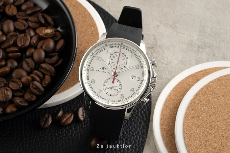 IWC Yachtclub chronograph steel automatic men's watch IW390211 LP: 12900EUR [2601313]