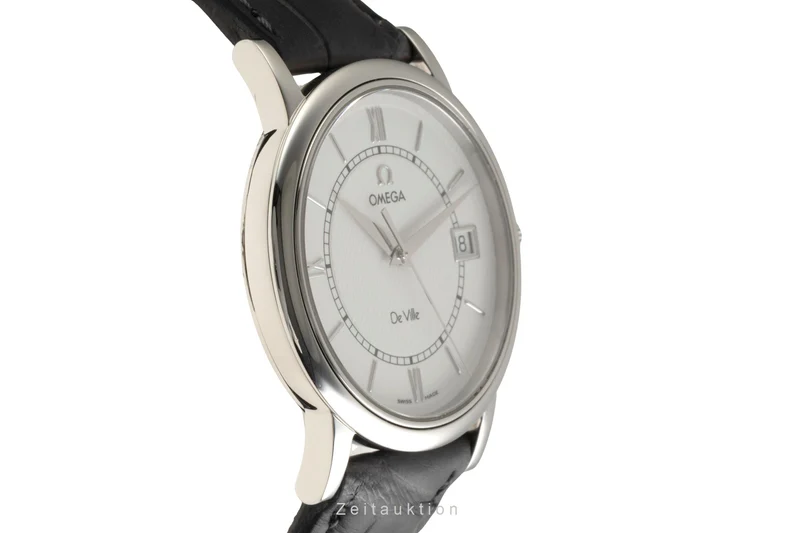 Omega De Ville steel quartz men's watch 196.3532 [2601936]