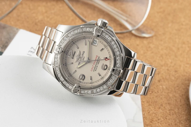 Breitling Colt Oceane steel quartz women's watch A77380 [2601436]