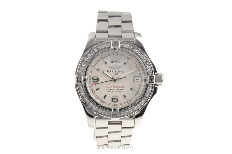 Breitling Colt Oceane steel quartz women's watch A77380 [2601436]