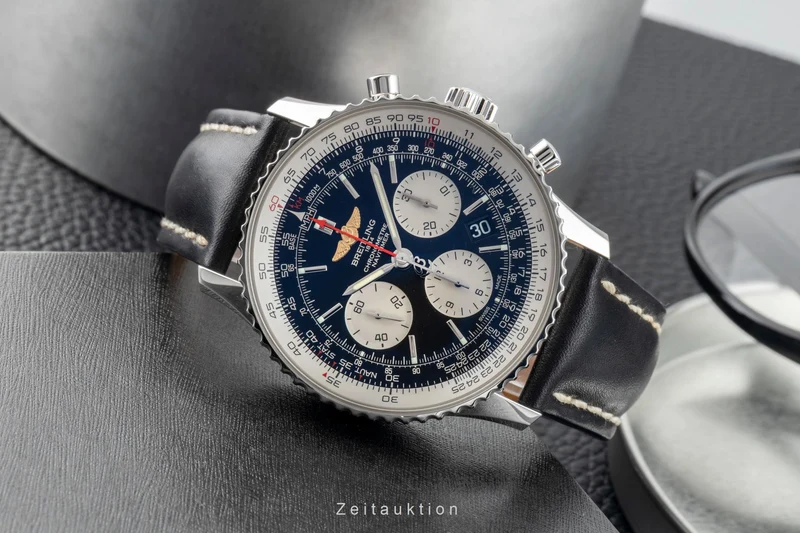 Breitling Navitimer 01 chronograph steel automatic men's watch AB0120 [2601919]