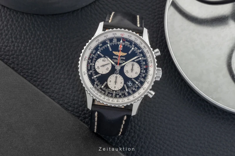 Breitling Navitimer 01 chronograph steel automatic men's watch AB0120 [2601919]