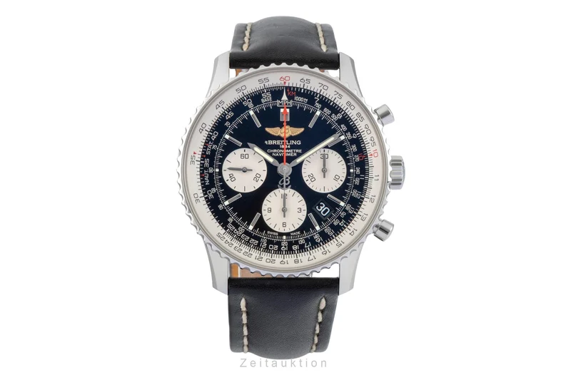 Breitling Navitimer 01 chronograph steel automatic men's watch AB0120 [2601919]