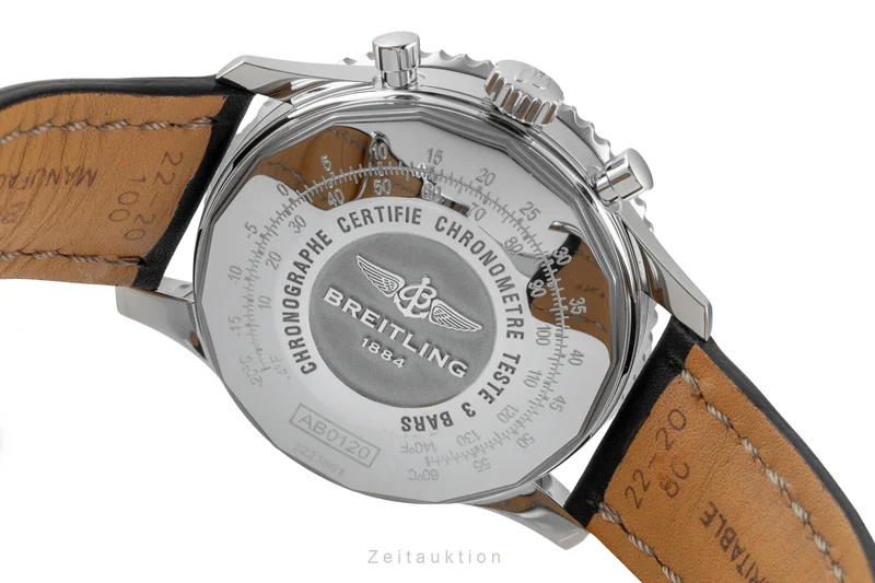 Breitling Navitimer 01 chronograph steel automatic men's watch AB0120 [2601919]
